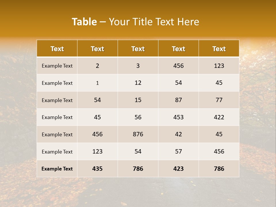 Grove Seasonal Rest PowerPoint Template