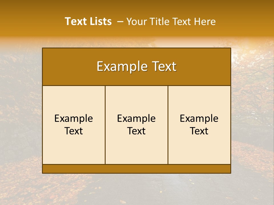Grove Seasonal Rest PowerPoint Template