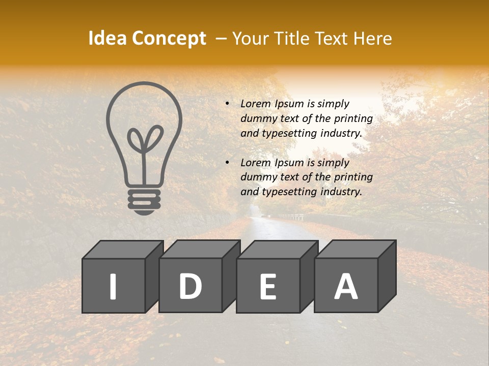 Grove Seasonal Rest PowerPoint Template