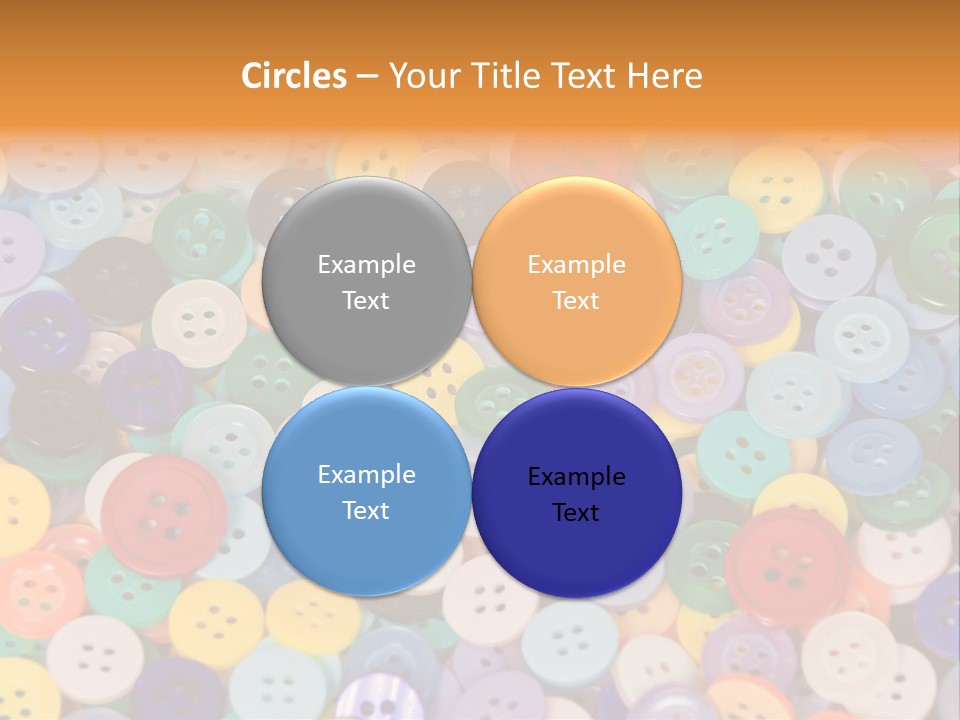 Collection Shapes Sew PowerPoint Template