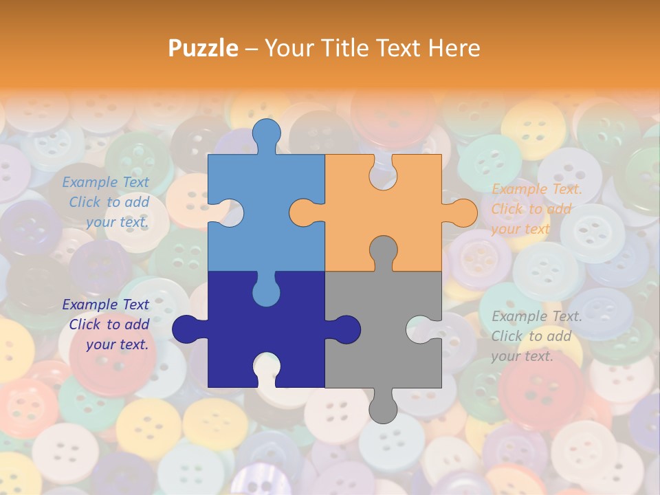 Collection Shapes Sew PowerPoint Template