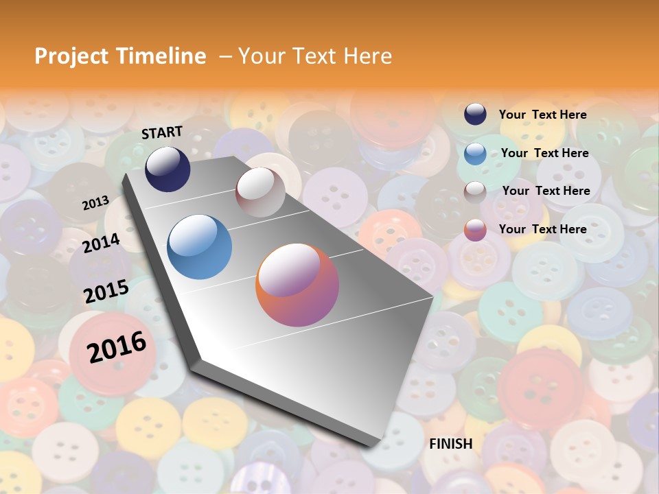 Collection Shapes Sew PowerPoint Template