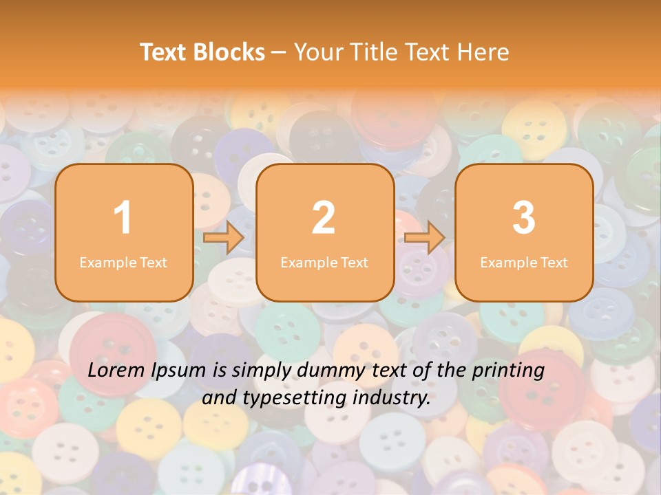 Collection Shapes Sew PowerPoint Template