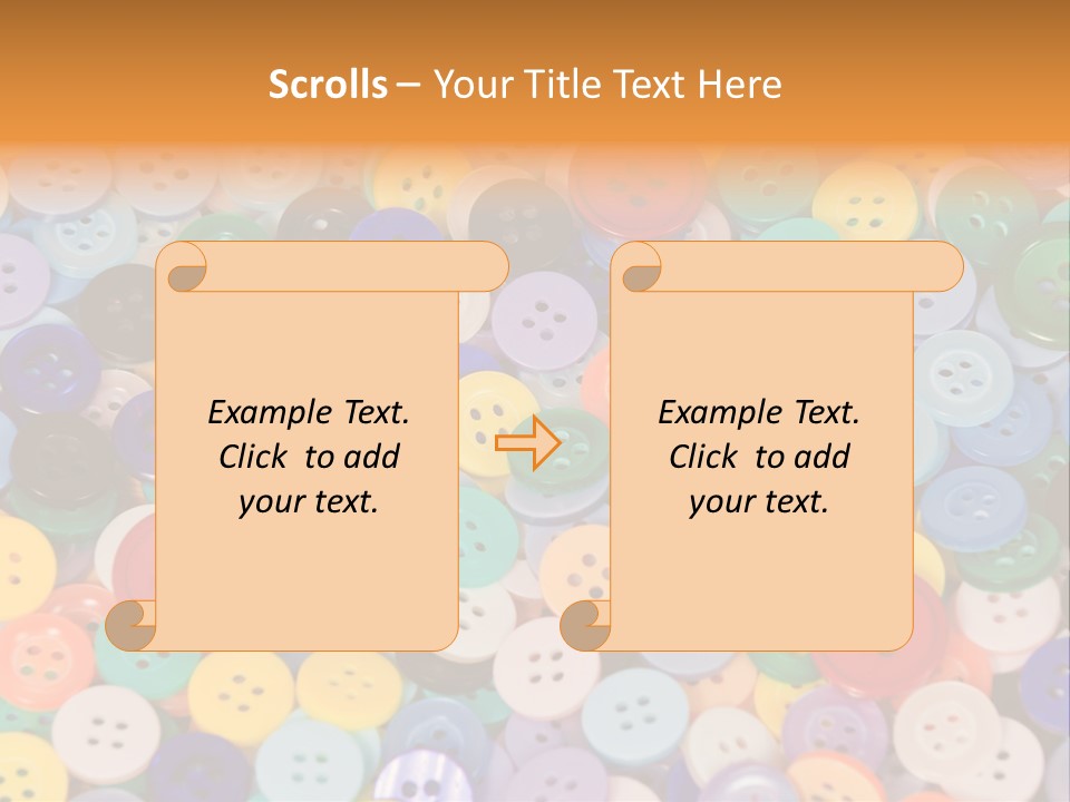 Collection Shapes Sew PowerPoint Template