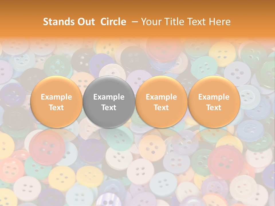 Collection Shapes Sew PowerPoint Template