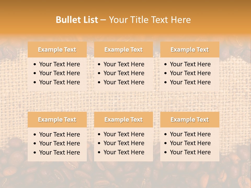 Black Refreshment Fof PowerPoint Template