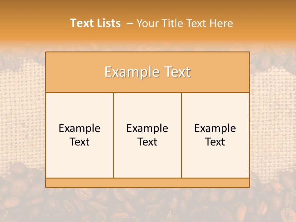 Black Refreshment Fof PowerPoint Template