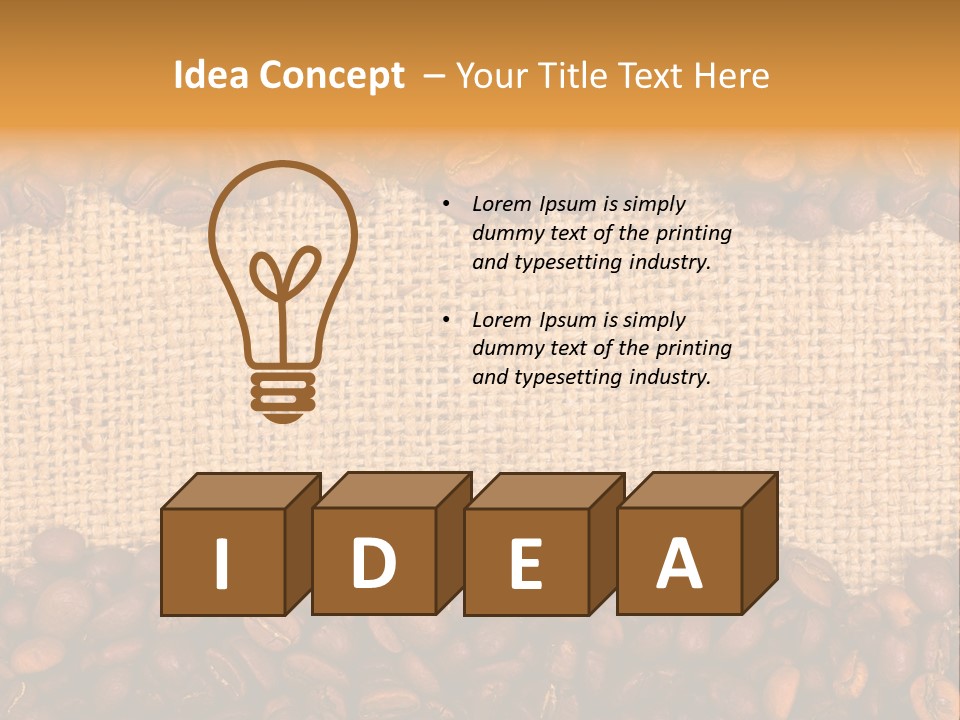 Black Refreshment Fof PowerPoint Template