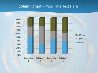 Blades Of Grass Blue Cover PowerPoint Template