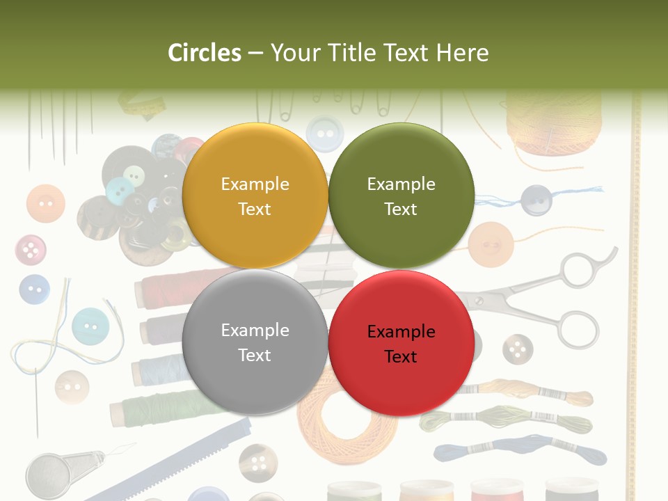 Craft Colorful Zip PowerPoint Template