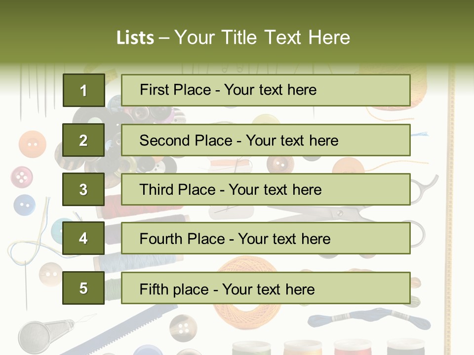 Craft Colorful Zip PowerPoint Template