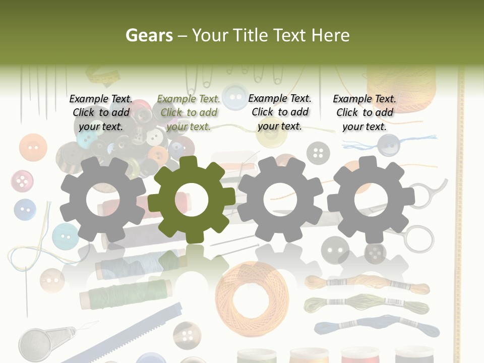 Craft Colorful Zip PowerPoint Template