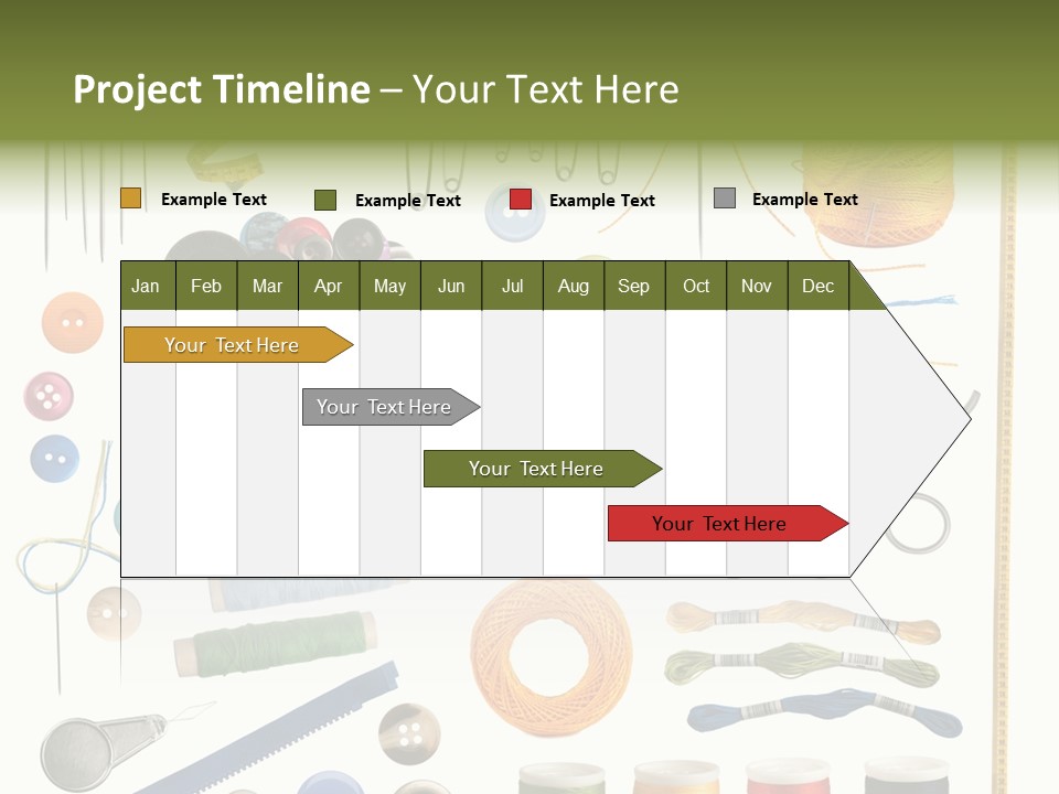 Craft Colorful Zip PowerPoint Template