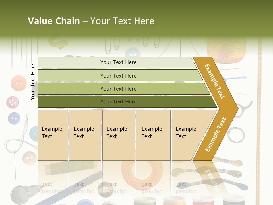 Craft Colorful Zip PowerPoint Template