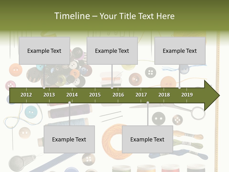 Craft Colorful Zip PowerPoint Template