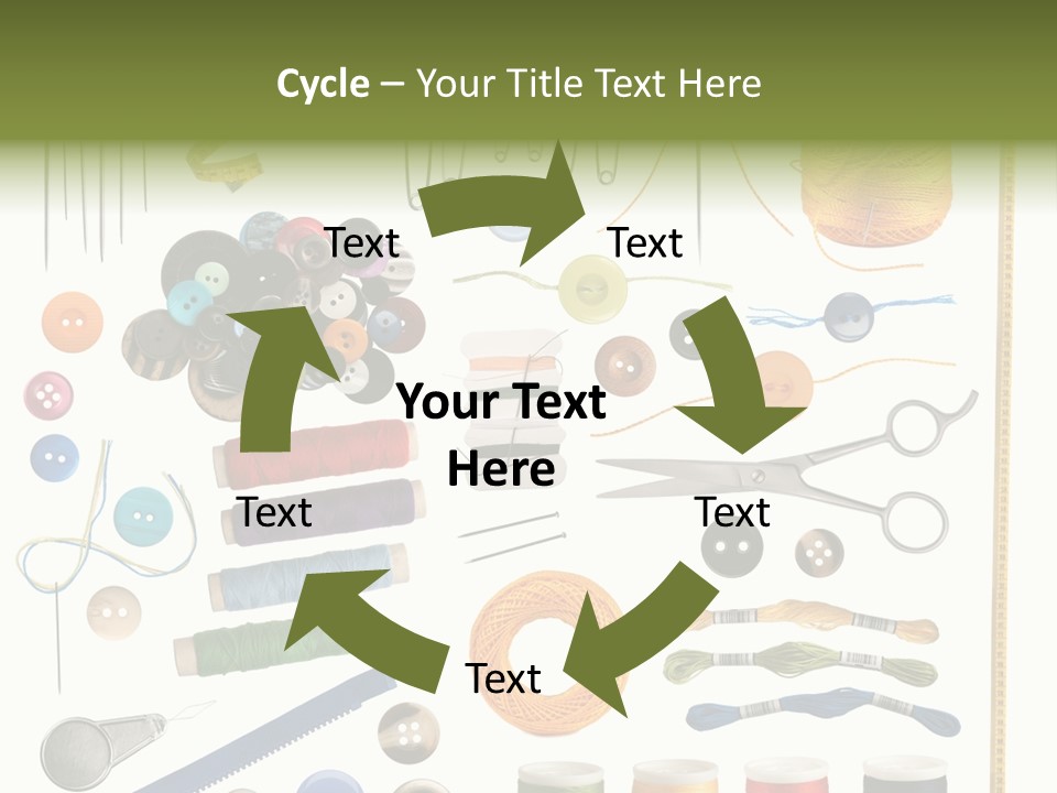 Craft Colorful Zip PowerPoint Template