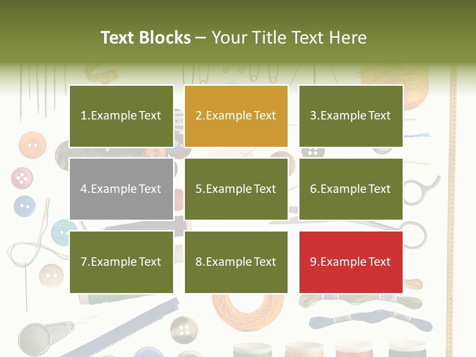 Craft Colorful Zip PowerPoint Template