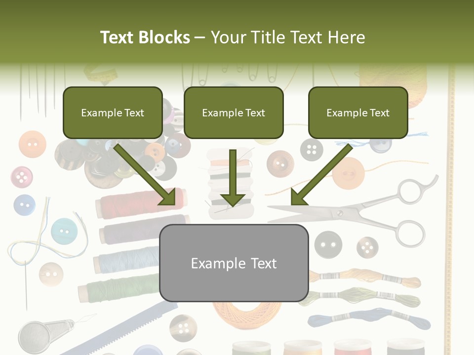 Craft Colorful Zip PowerPoint Template