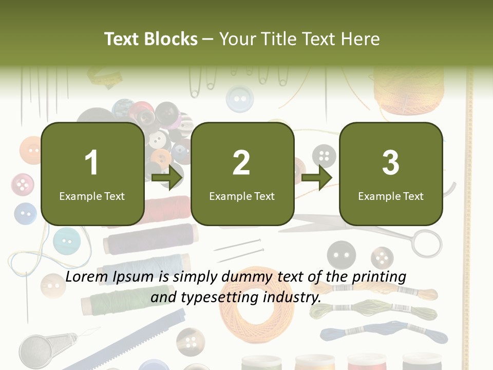 Craft Colorful Zip PowerPoint Template