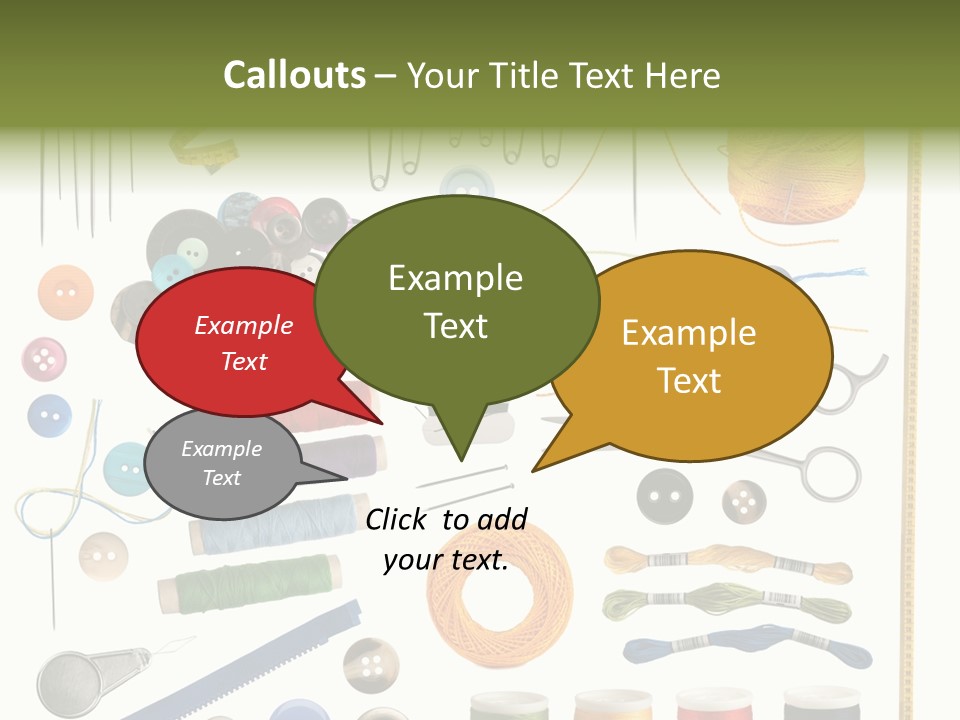 Craft Colorful Zip PowerPoint Template