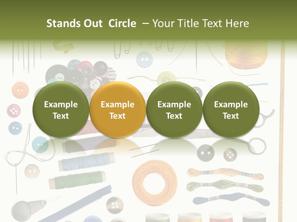 Craft Colorful Zip PowerPoint Template