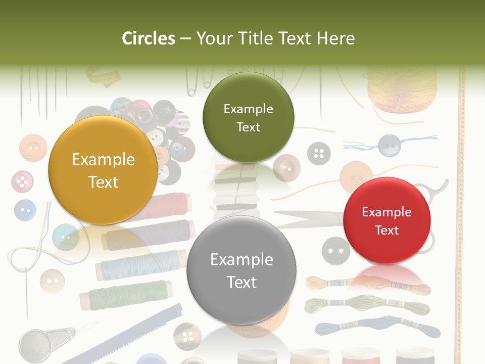 Craft Colorful Zip PowerPoint Template