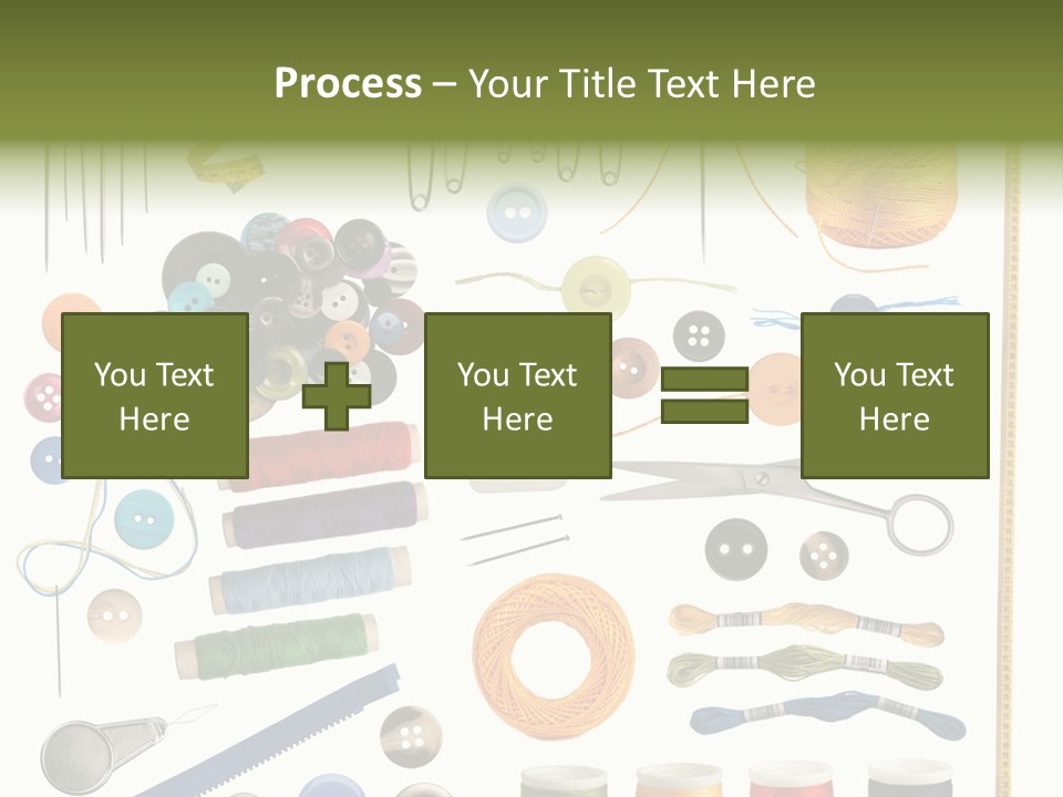 Craft Colorful Zip PowerPoint Template