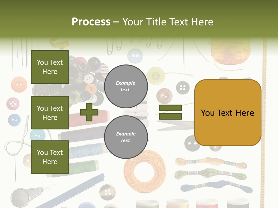 Craft Colorful Zip PowerPoint Template