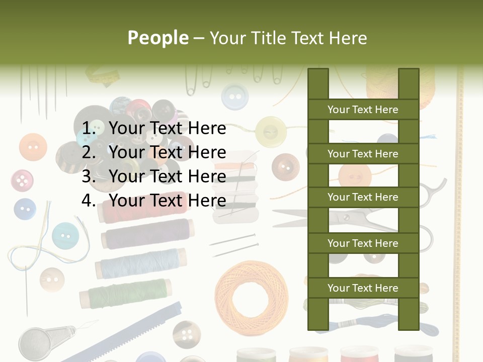 Craft Colorful Zip PowerPoint Template