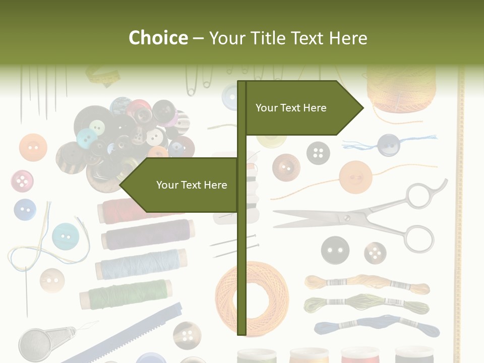 Craft Colorful Zip PowerPoint Template