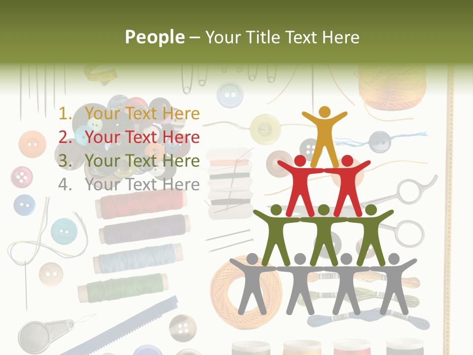 Craft Colorful Zip PowerPoint Template