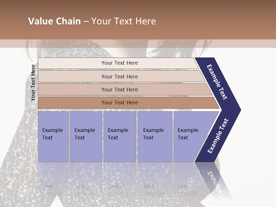 Female Stylish Face PowerPoint Template