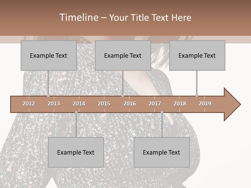 Female Stylish Face PowerPoint Template