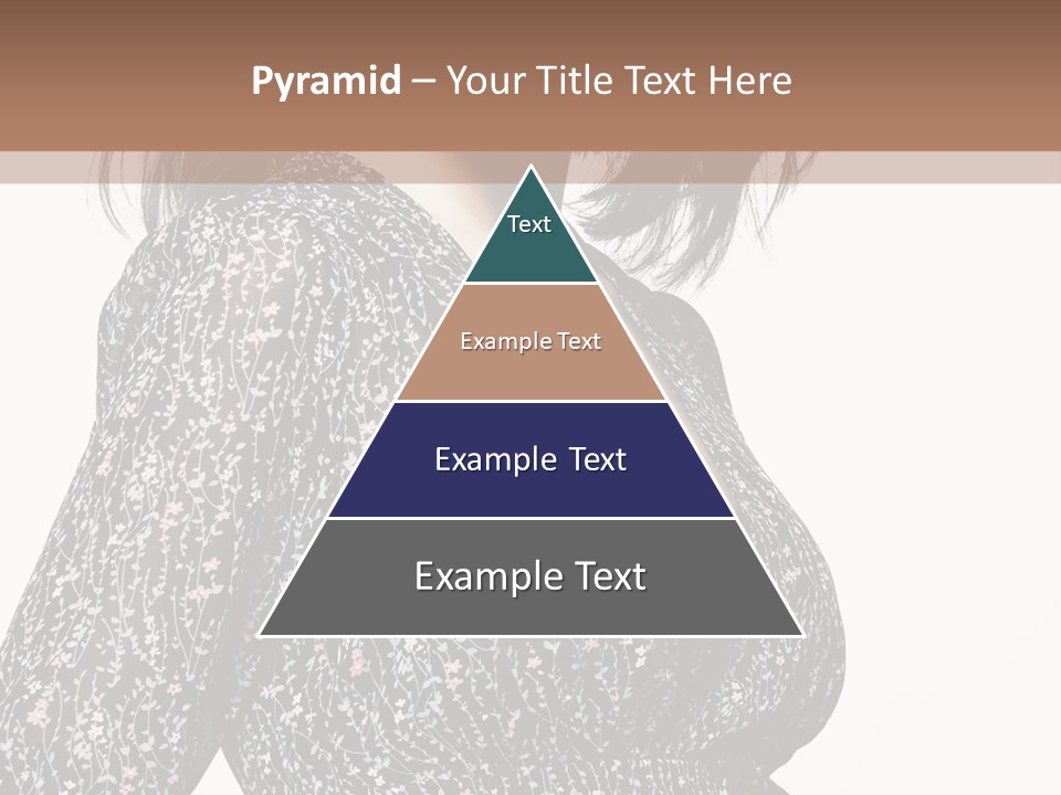 Female Stylish Face PowerPoint Template