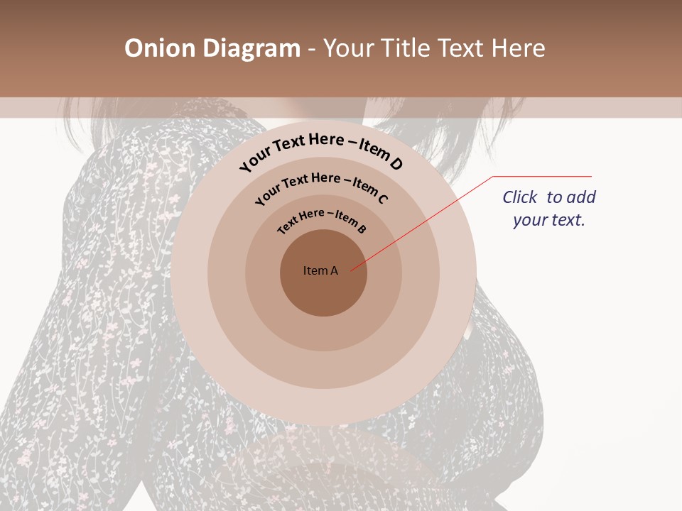 Female Stylish Face PowerPoint Template