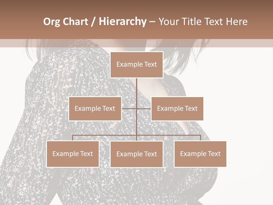 Female Stylish Face PowerPoint Template