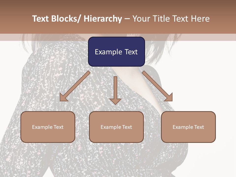 Female Stylish Face PowerPoint Template
