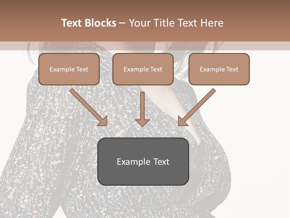 Female Stylish Face PowerPoint Template