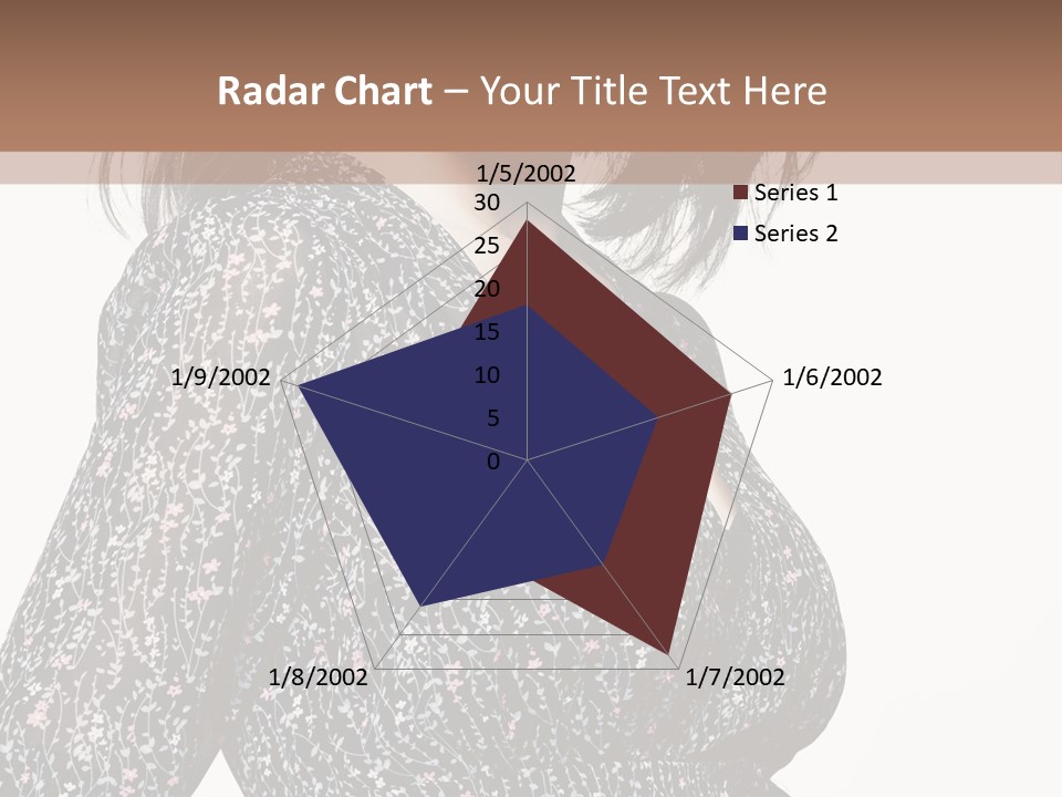 Female Stylish Face PowerPoint Template
