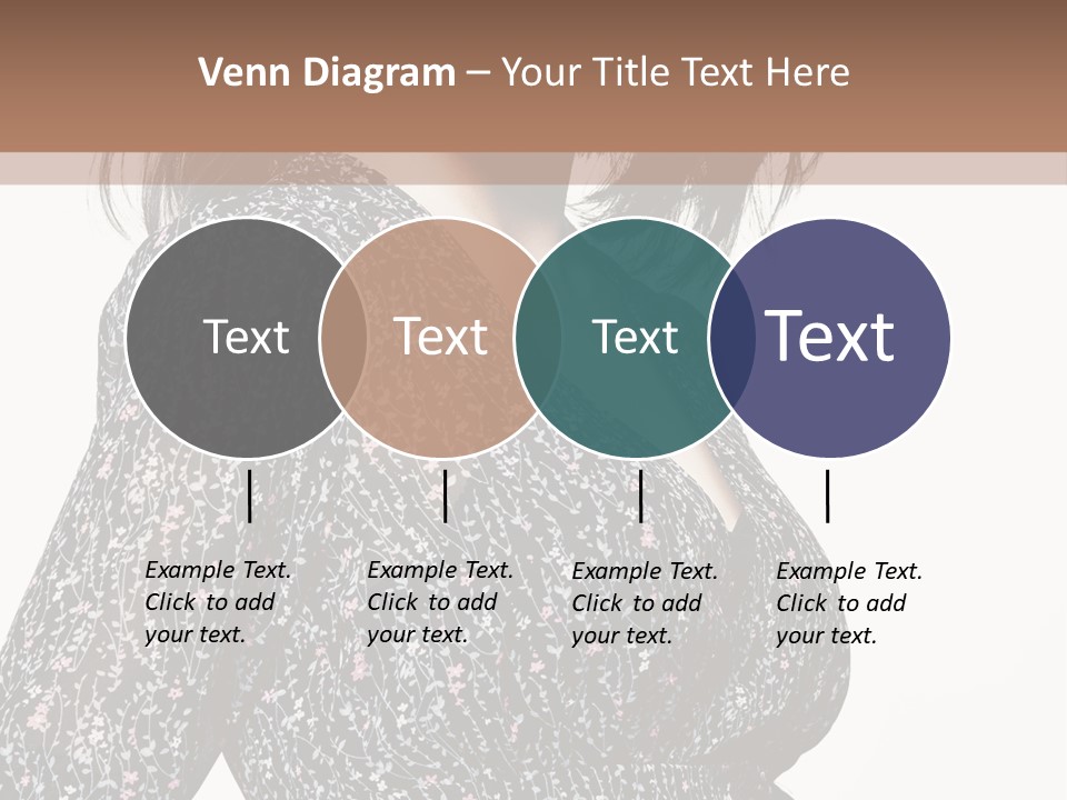 Female Stylish Face PowerPoint Template