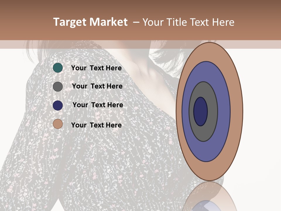 Female Stylish Face PowerPoint Template