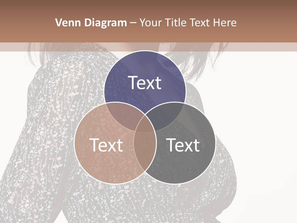 Female Stylish Face PowerPoint Template