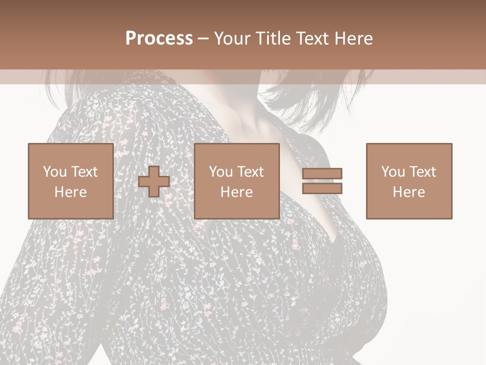 Female Stylish Face PowerPoint Template