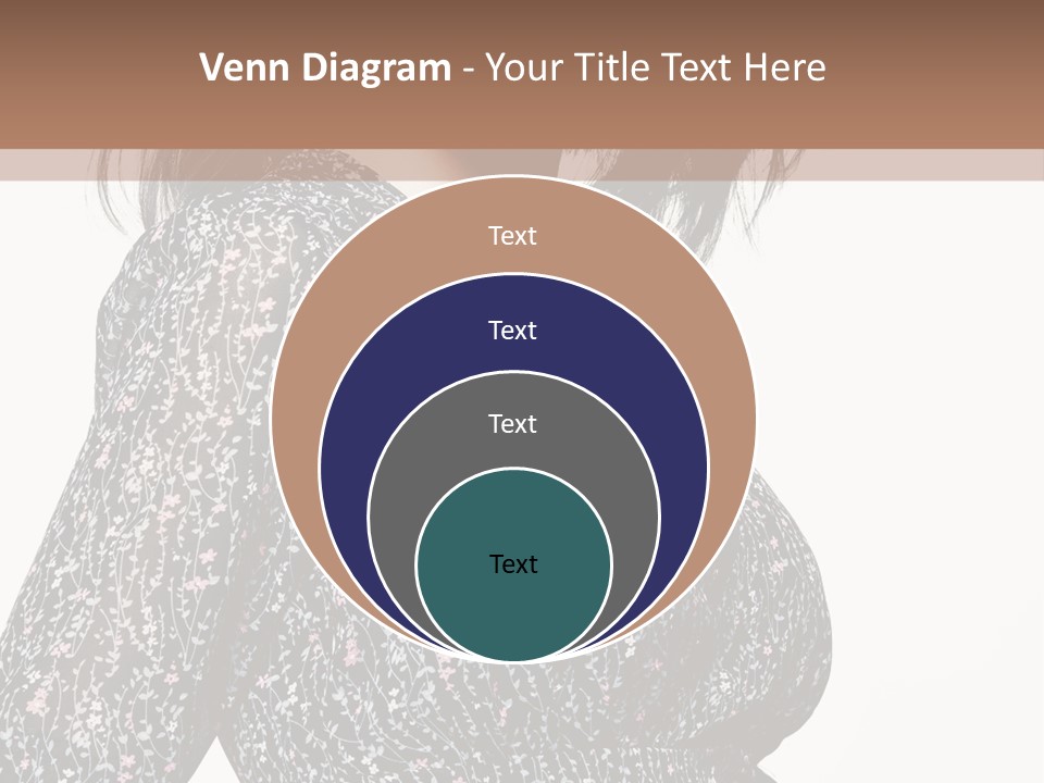 Female Stylish Face PowerPoint Template