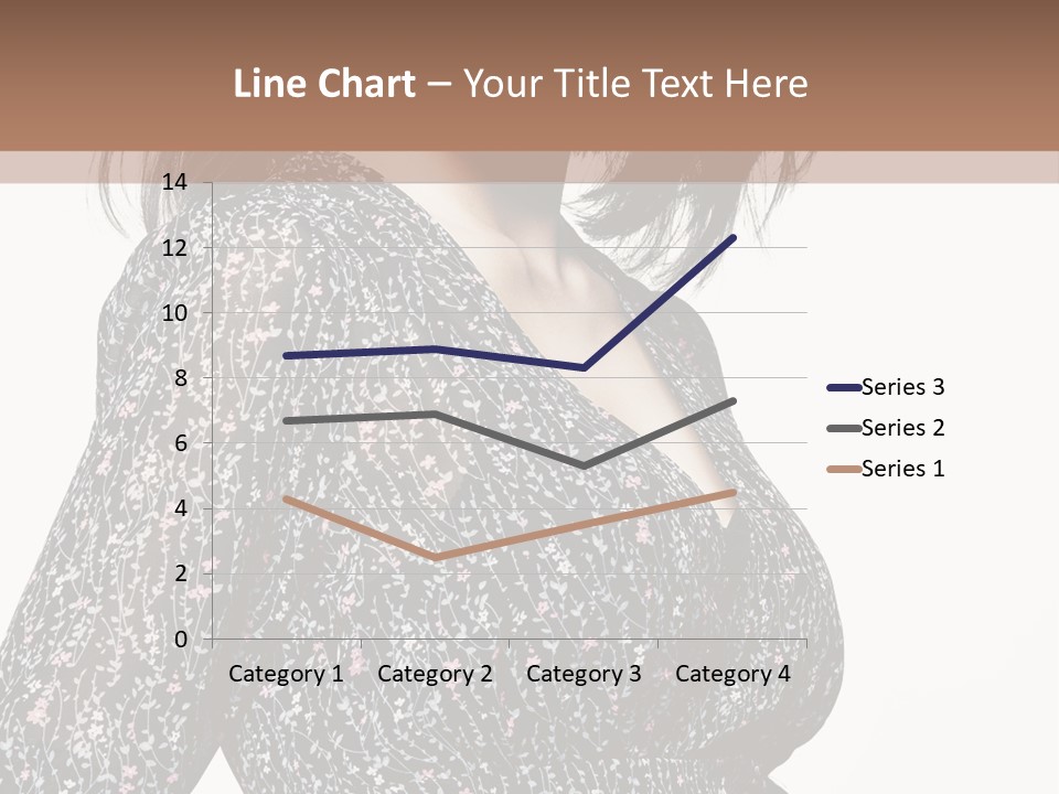 Female Stylish Face PowerPoint Template