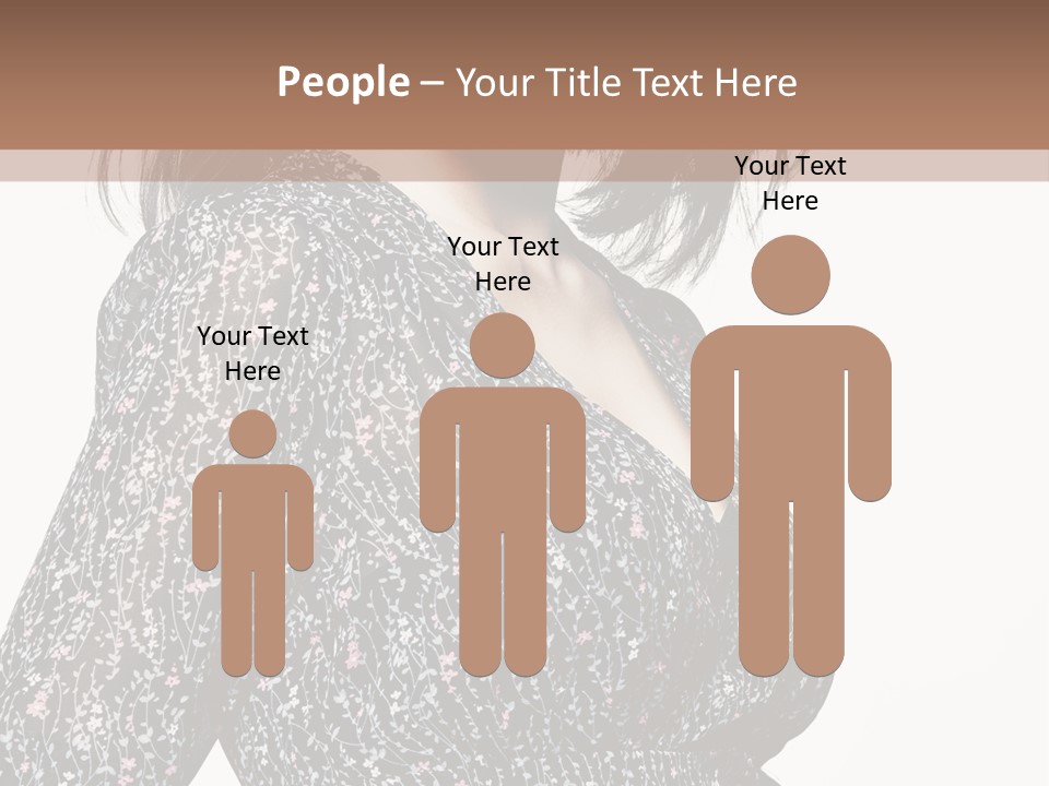 Female Stylish Face PowerPoint Template