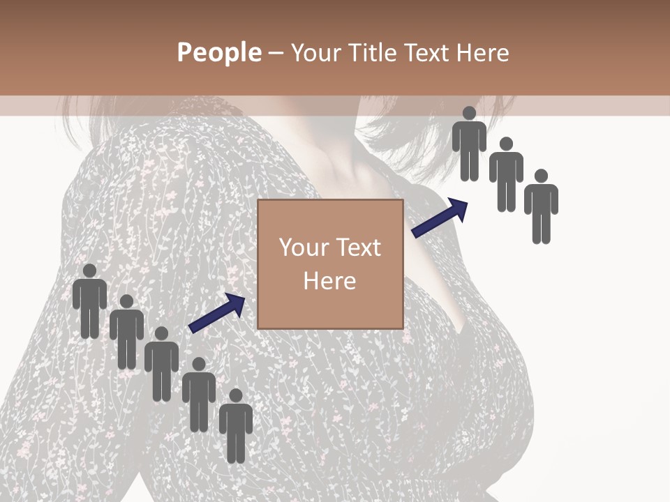 Female Stylish Face PowerPoint Template