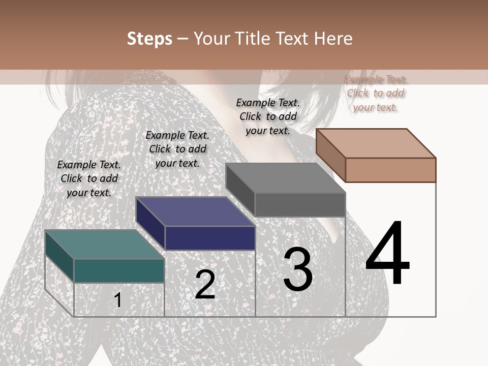 Female Stylish Face PowerPoint Template