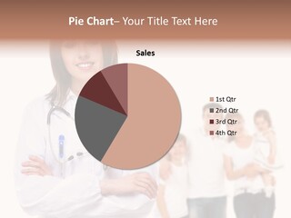 Mother Clinical Stethoscope PowerPoint Template