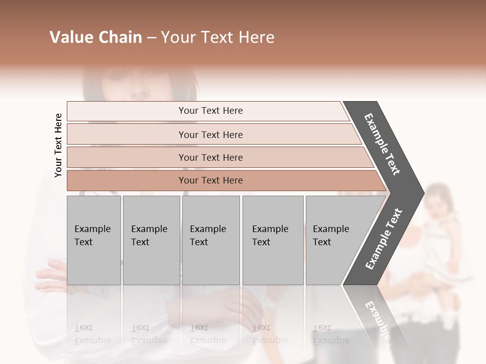 Mother Clinical Stethoscope PowerPoint Template